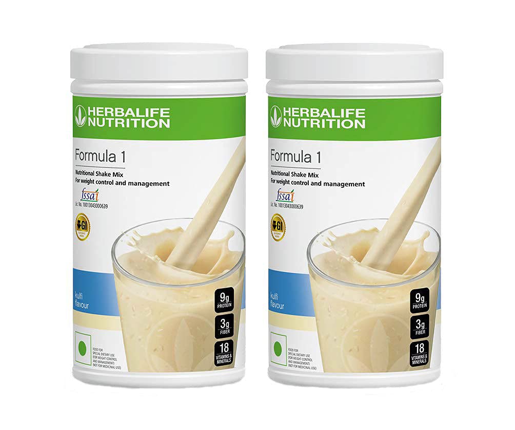 Herbalife Nutrition Formula 1 Nutritional kulfi Shake (1 Kg) - Pack of 2