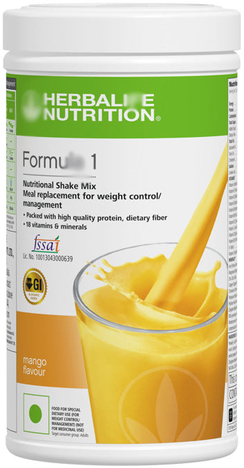 herbalife weight loss program package- mango 500 g, protein 200 g, afresh drink 50 g (Lemon)